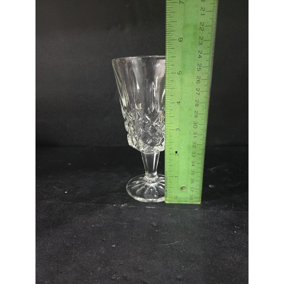 Libbey Cambridge Style Lead Crystal Water Goblet, Juice Goblet,‎ Whiskey Glass - Picture 8 of 9